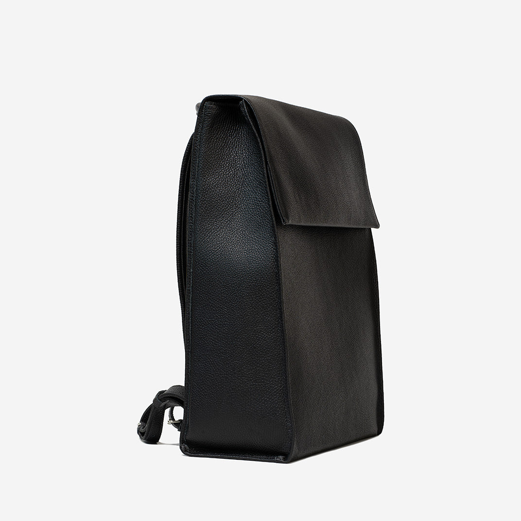Duży skórzany plecak – Geometric Goods