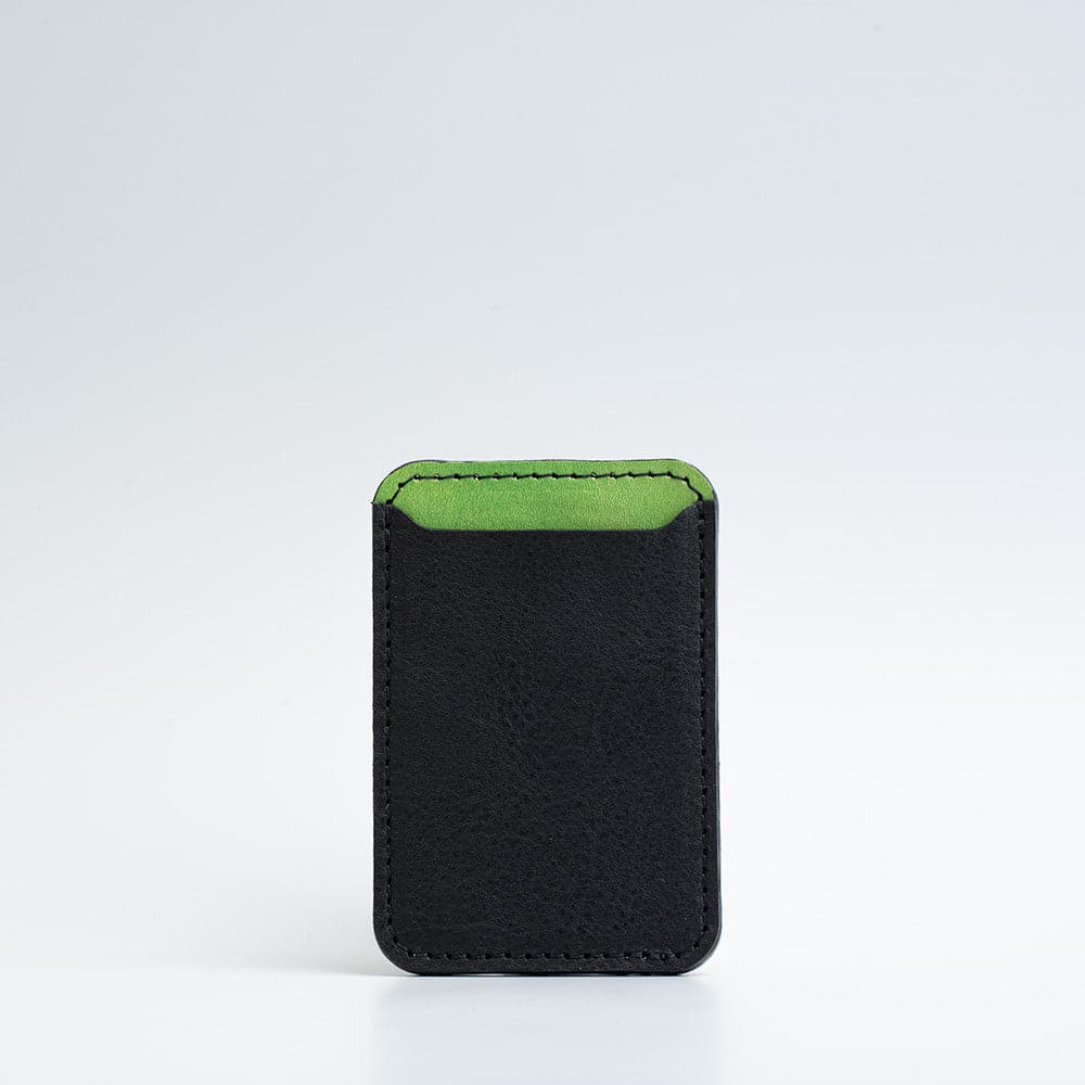 Porte-cartes en cuir compatible MagSafe – Deux couleurs