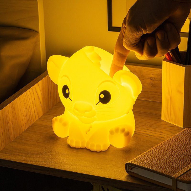 Disney Squishy Glo The Lion King Simba silicone mood light