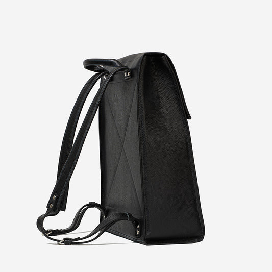 Grand sac à dos en cuir