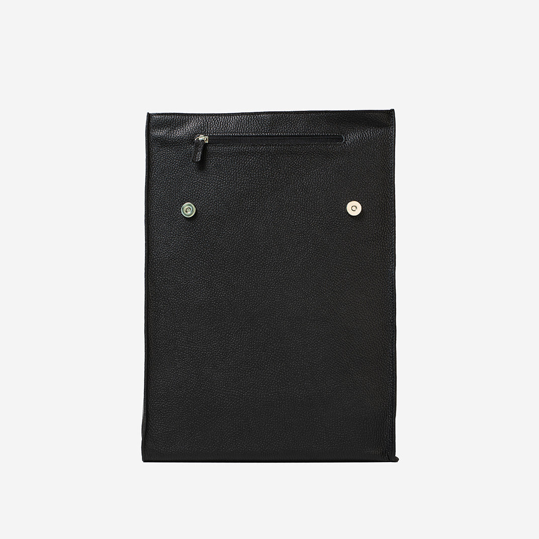 Duży skórzany plecak – Geometric Goods