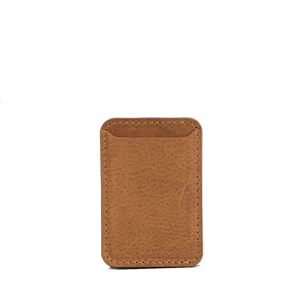 Portefeuille en cuir pleine fleur compatible MagSafe – Classique