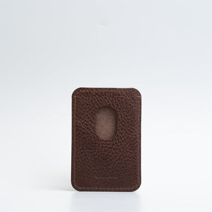 Skórzany portfel MagSafe – Classic z grawerem | Engraved Leather Wallet