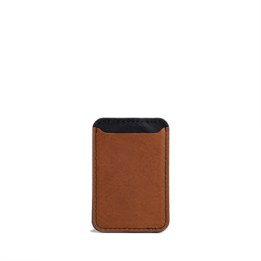 Porte-cartes en cuir compatible MagSafe – Deux couleurs
