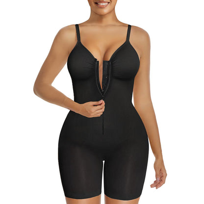 SHAPERX Modelujący Gorset Zip z Kontrolą Brzucha | Body Shaper Corset