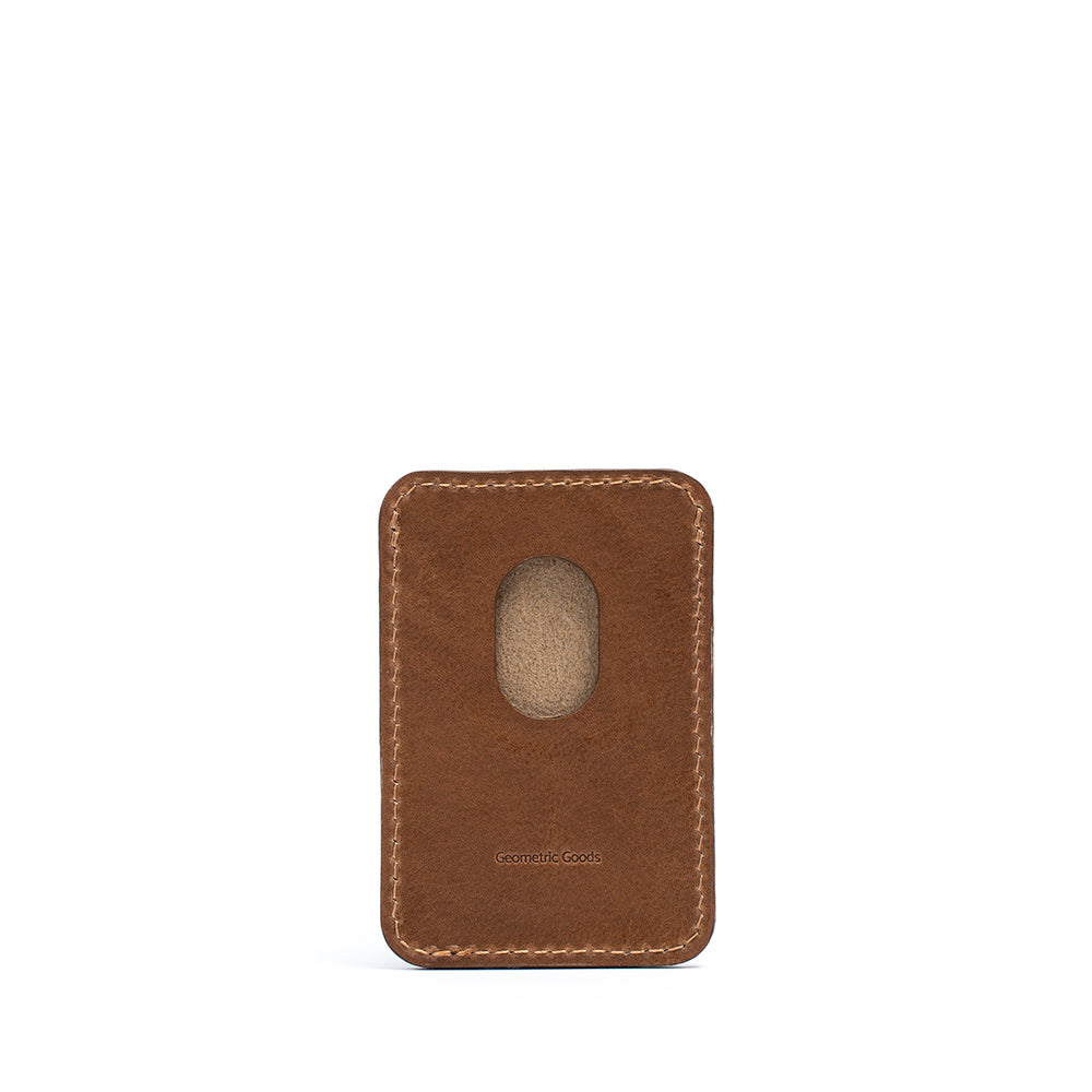 Portefeuille en cuir pleine fleur compatible MagSafe – Classique