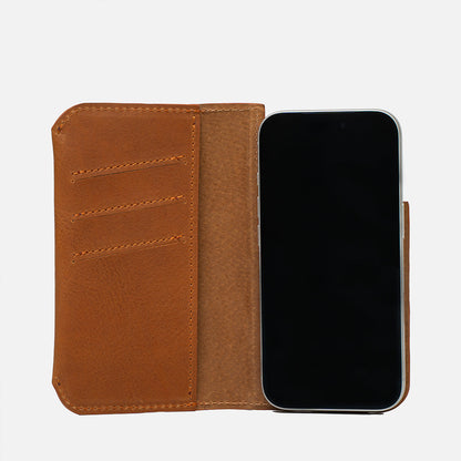 Skórzany portfel MagSafe – Buffle | Textured Buffalo Leather Wallet
