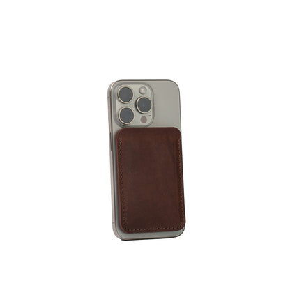 Skórzany portfel MagSafe – The Minimalist | Slim Leather Wallet