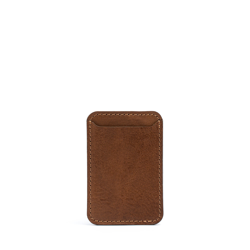 Portefeuille en cuir pleine fleur compatible MagSafe – Classique