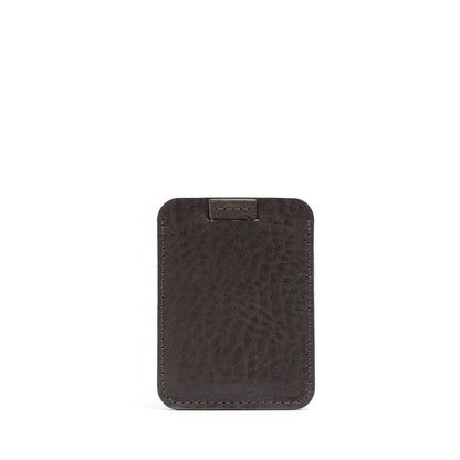 Skórzany portfel MagSafe – Geometric Net | 3D Texture Leather Wallet