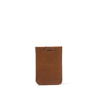 Skórzany portfel MagSafe Full-Grain – Geometric Net | Premium Leather Wallet