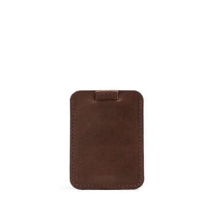 Skórzany portfel MagSafe – Geometric Net | 3D Texture Leather Wallet