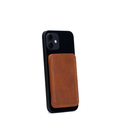 Skórzany portfel MagSafe – The Minimalist | Slim Leather Wallet