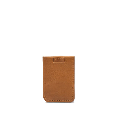 Skórzany portfel MagSafe Full-Grain – Geometric Net | Premium Leather Wallet