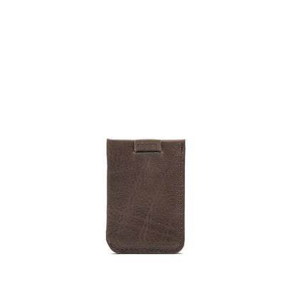 Skórzany portfel MagSafe Full-Grain – Geometric Net | Premium Leather Wallet