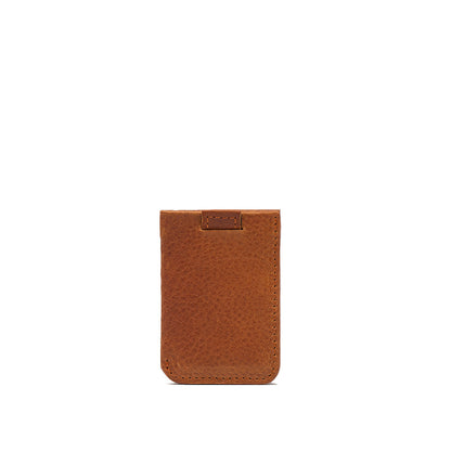 Skórzany portfel MagSafe Full-Grain – Geometric Net | Premium Leather Wallet