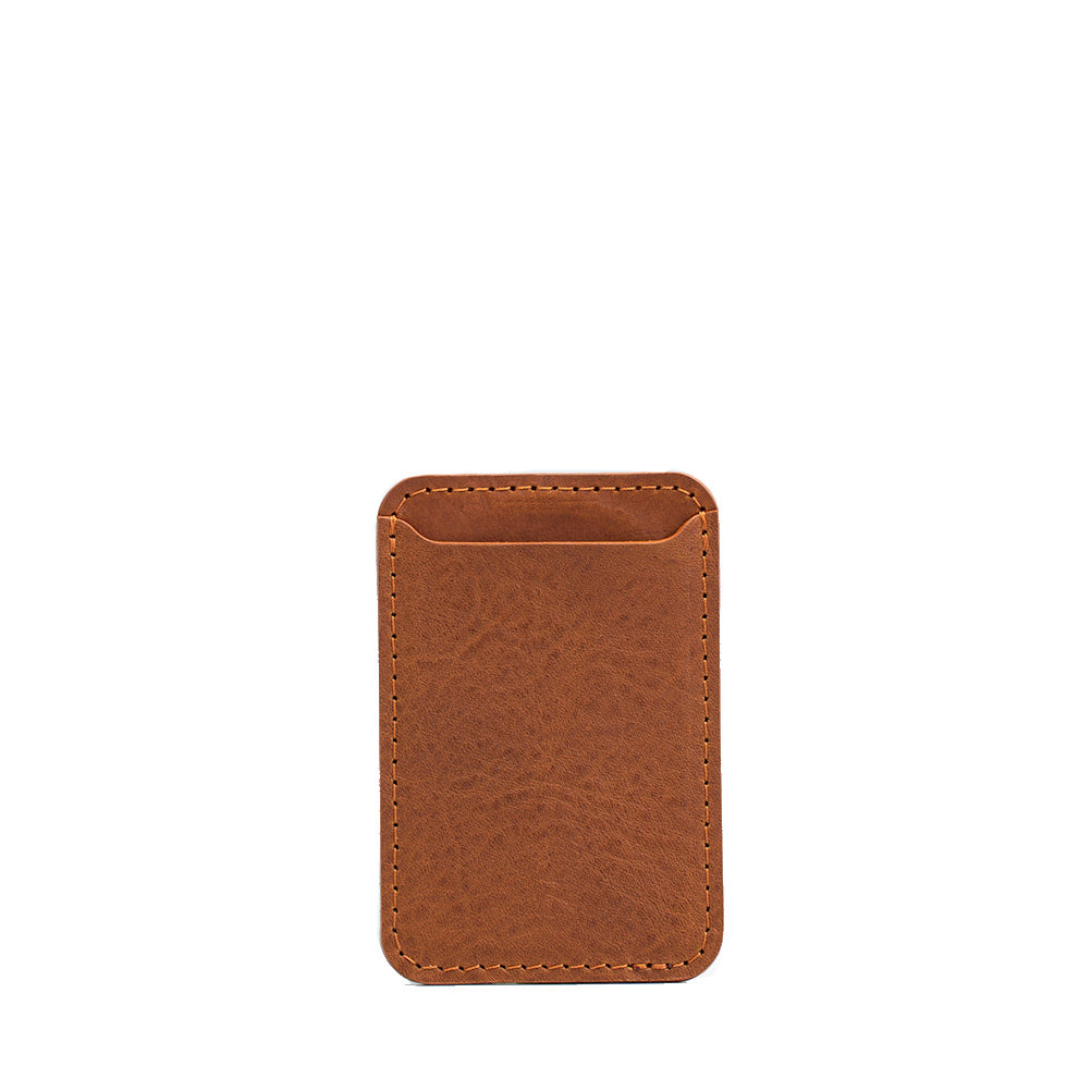 Portefeuille en cuir pleine fleur compatible MagSafe – Classique
